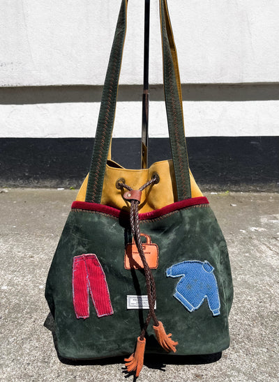 FENDISSIME by FENDI 1980s Patchwork Bag
