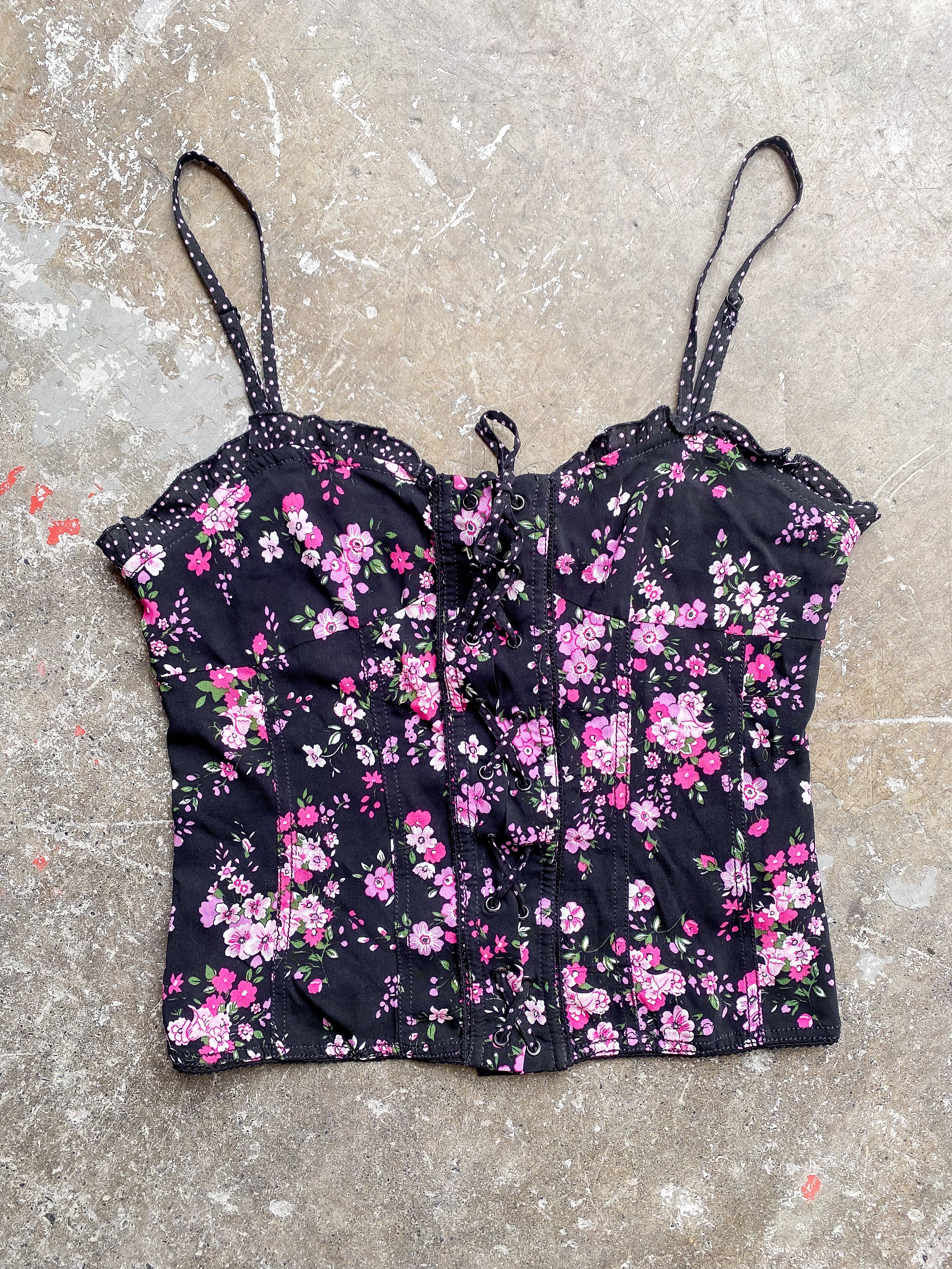 MAX & CO Lace Up Top UK 10 - 12