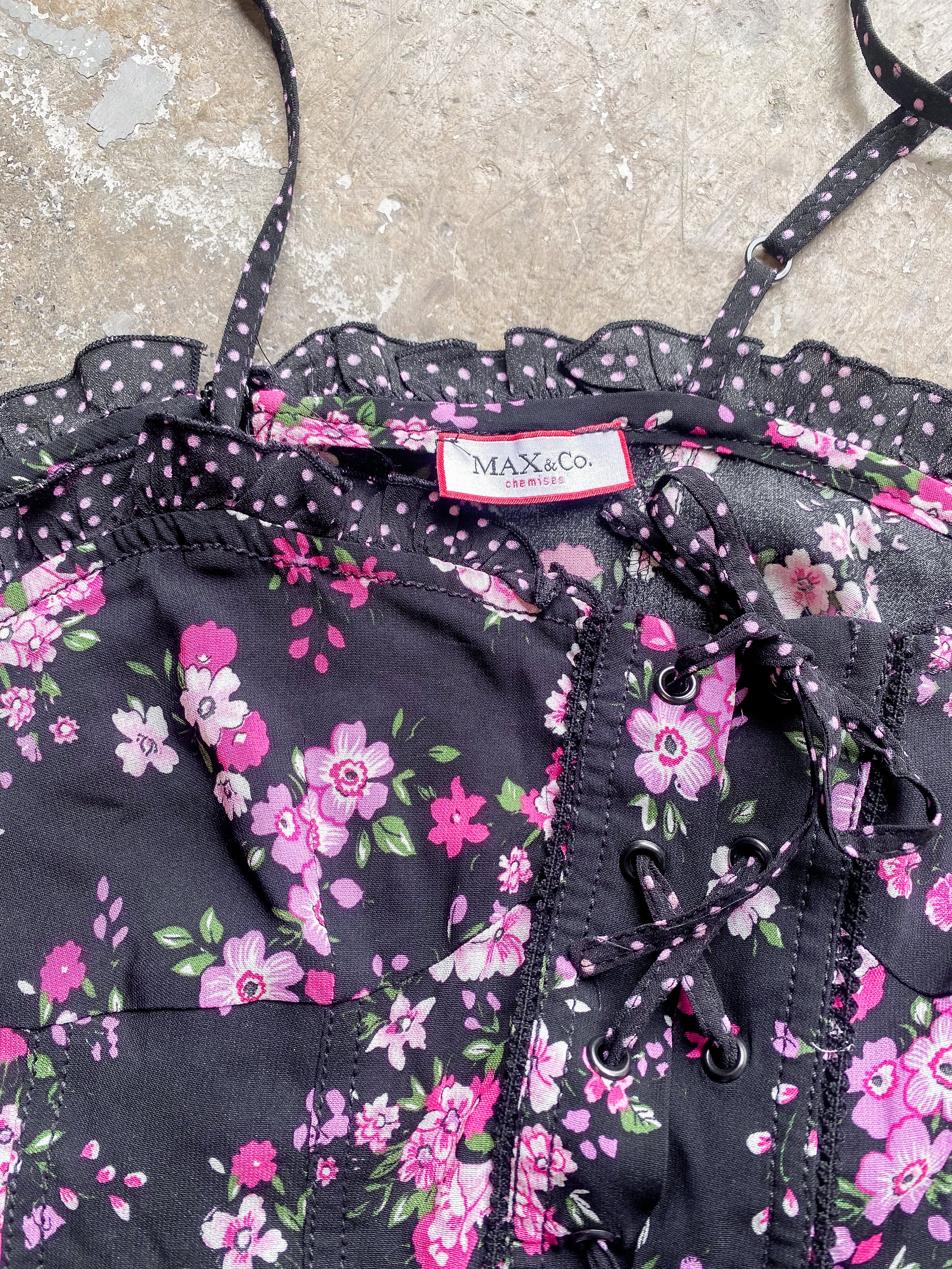 MAX & CO Lace Up Top UK 10 - 12