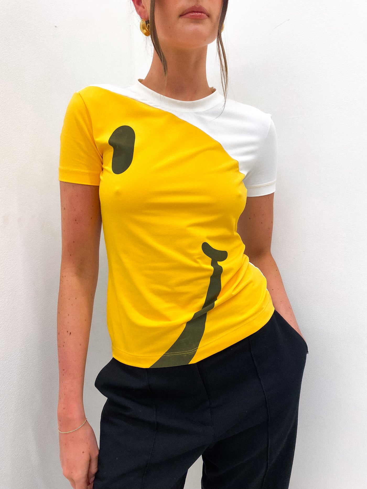 MOSCHINO Smiley Tee UK 14