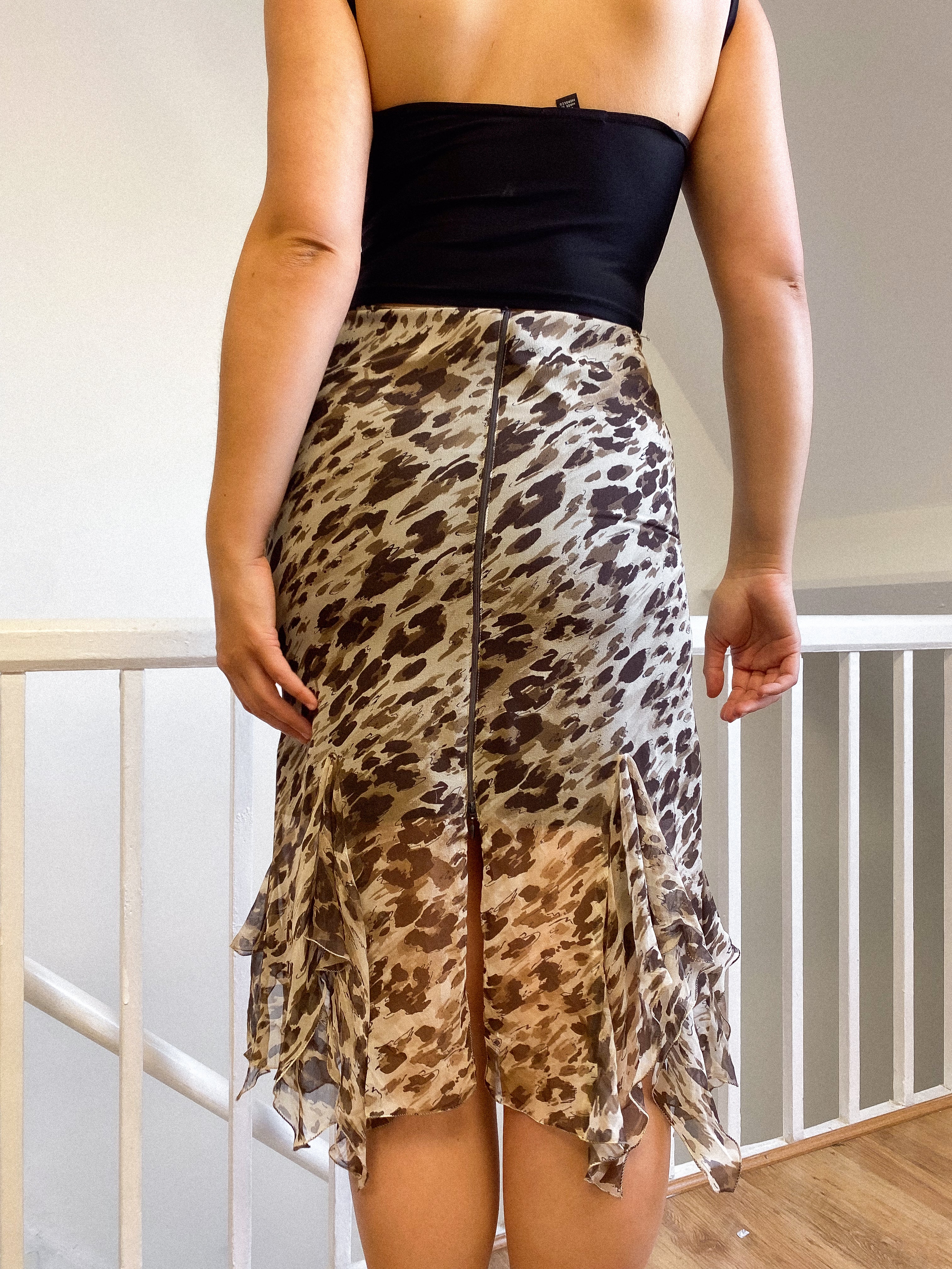 MARELLA Dual Zip Skirt UK 12