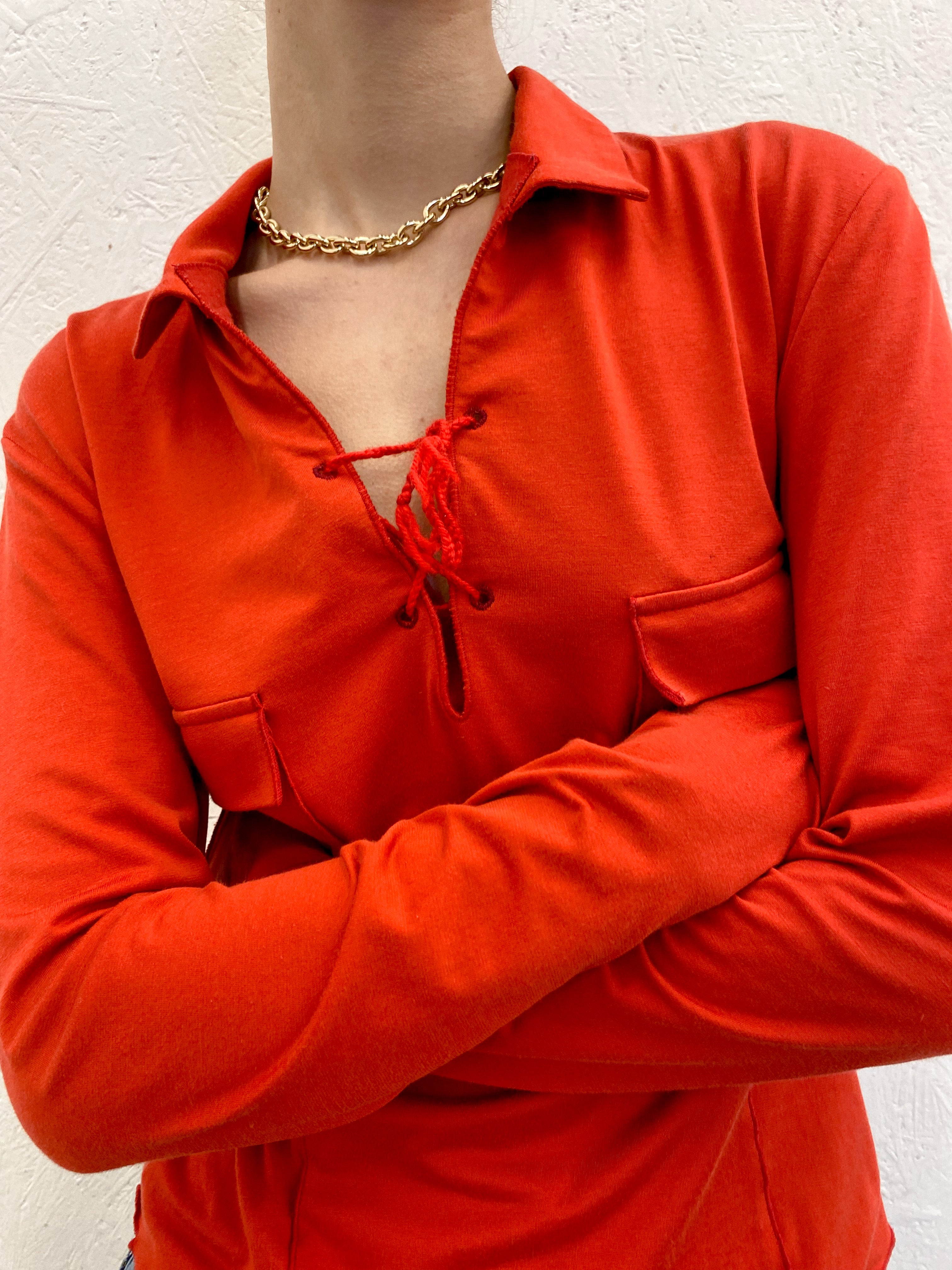 MARITHE FRANCOIS GIRBAUD 2000s Top Size M