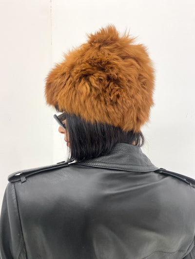 Fur 1970s Auburn Cap